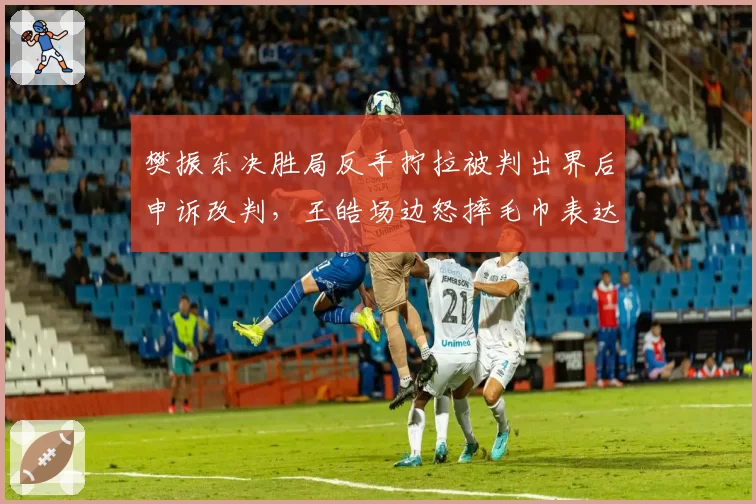 樊振东决胜局反手拧拉被判出界后申诉改判，王皓场边怒摔毛巾表达抗议